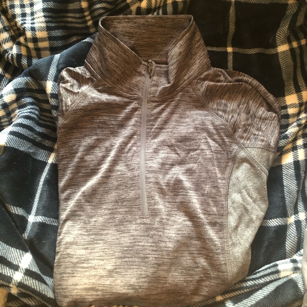 Grey Lightweight Quarter-Zip